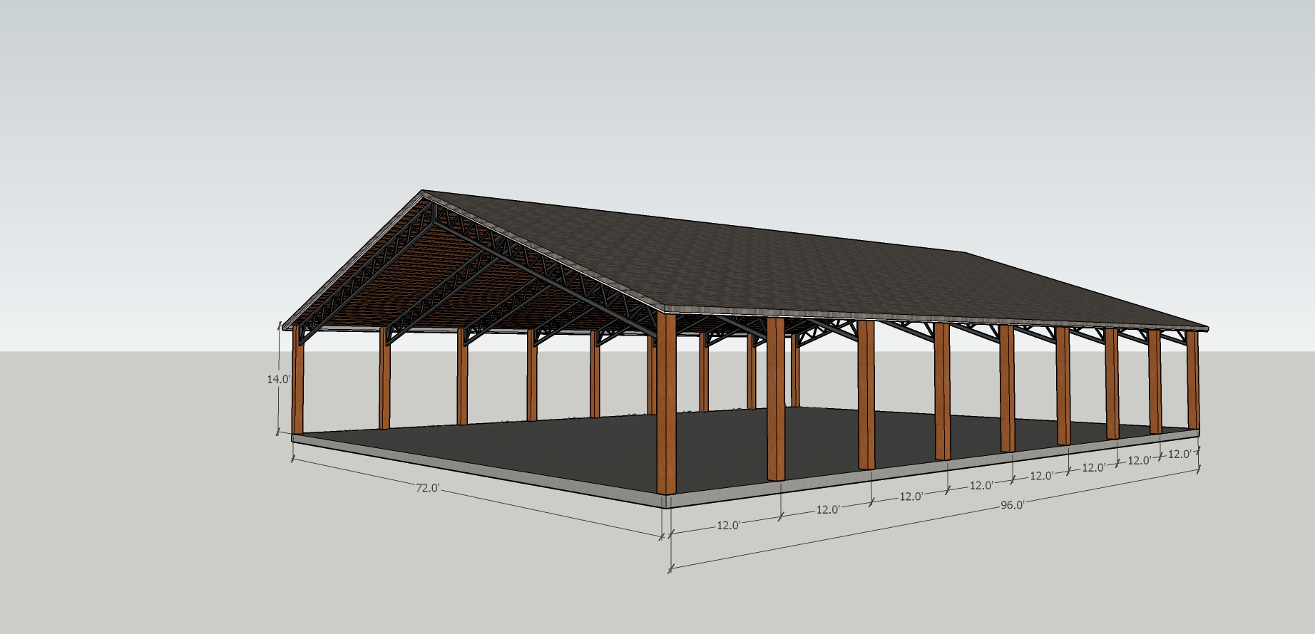 Support for the annual fund can help make the much needed pole barn a reality.